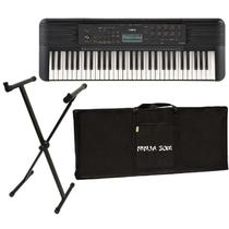 Kit Teclado musical Yamaha PSR-E283 + BAG + Suporte X Kit Teclado musical Yamaha PSR-E283 + BAG + Suporte X