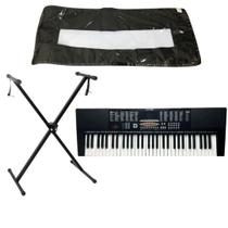 Kit Teclado MXT M-T1280 + Suporte MXT em X + Capa Kit Teclado MXT M-T1280 + Suporte MXT em X + Capa