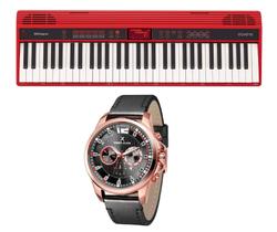 Kit Teclado Roland Go Keys GO61K e Relógio Dk11201-1 Kit Teclado Roland Go Keys GO61K e Relógio Dk11201-1