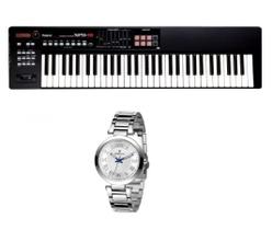 Kit Teclado Roland XPS10 e Relogio Dk Fashion Dk11214-6 Kit Teclado Roland XPS10 e Relogio Dk Fashion Dk11214-6