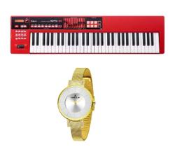 Kit Teclado Roland XPS10 RD e Relogio Daniel Klein Dk11177-1