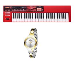 Kit Teclado Roland XPS10 RD e Relogio Dk Fashion Dk11235-3 Kit Teclado Roland XPS10 RD e Relogio Dk Fashion Dk11235-3