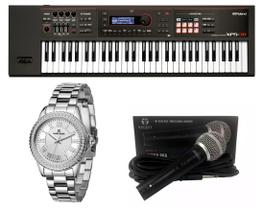 Kit Teclado Roland Xps30 Bk Microfone e Relógio Dk11244-6