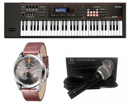 Kit Teclado Roland Xps30 Bk Microfone e Relógio Dk11269-5