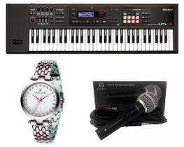 Kit Teclado Roland Xps30 Bk Microfone e Relógio Dk11272-8