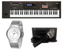 Kit Teclado Roland Xps30 Bk Microfone e Relógio Dk11275-1