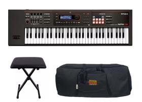 Kit Teclado Roland Xps30 com Banqueta e Capa Kit Teclado Roland Xps30 com Banqueta e Capa