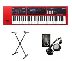 Kit Teclado Roland XPS30 RD com Suporte e Fone K414