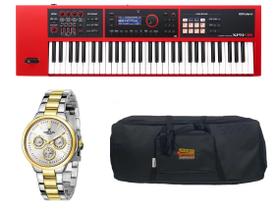 Kit Teclado Roland Xps30 Xps-30 RD Bag e Relógio Dk11141-4 Kit Teclado Roland Xps30 Xps-30 RD Bag e Relógio Dk11141-4