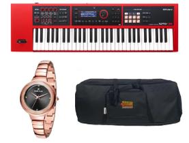 Kit Teclado Roland Xps30 Xps-30 RD Bag e Relógio Dk11192-2 Kit Teclado Roland Xps30 Xps-30 RD Bag e Relógio Dk11192-2