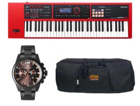 Kit Teclado Roland Xps30 Xps-30 RD Bag e Relógio Dk11200-5