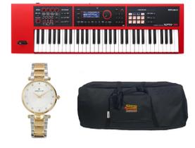 Kit Teclado Roland Xps30 Xps-30 RD Bag e Relógio Dk11219-4 Kit Teclado Roland Xps30 Xps-30 RD Bag e Relógio Dk11219-4