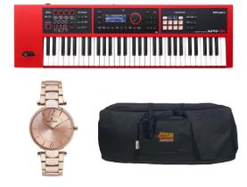Kit Teclado Roland Xps30 Xps-30 RD Bag e Relógio Dk11220-4 Kit Teclado Roland Xps30 Xps-30 RD Bag e Relógio Dk11220-4