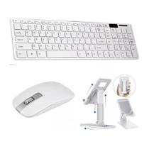 Kit Teclado + Suporte+ Mouse Para Tablet Pad 5 Kit Teclado + Suporte+ Mouse Para Tablet Pad 5