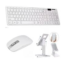 Kit Teclado + Suporte+ Mouse Para Tablet Pad 5 Kit Teclado + Suporte+ Mouse Para Tablet Pad 5