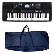 Kit Teclado Yamaha PSR-E473 com Capa Simples Kit Teclado Yamaha PSR-E473 com Capa Simples