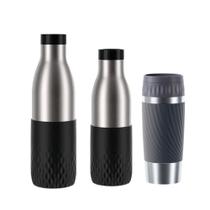 Kit Tefal: 2 Garrafas 500ml e 700ml + Copo com Tampa Térmico