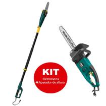 Kit Tekna Eletrosserra 45cm 2200W + Aparador de Altura 20cm 750W 220V