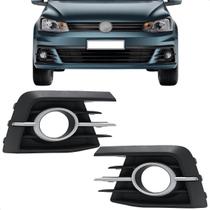 Kit Tela Grade Milha Voyage Gol G7 2016 2017 Com Furo Aro Prata Kit Tela Grade Milha Voyage Gol G7 2016 2017 Com Furo Aro Prata