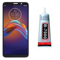 Kit Tela Lcd Frontal Para Moto E6 Play + Cola 110ml - inova