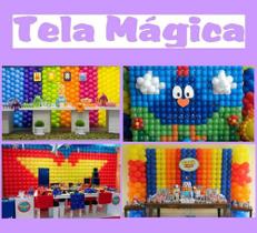 Kit Tela Mágica Para Arco De Balão 30 24 Telas 30X 15 Cm - Tasil Kit Tela Mágica Para Arco De Balão 30 24 Telas 30X 15 Cm - Tasil