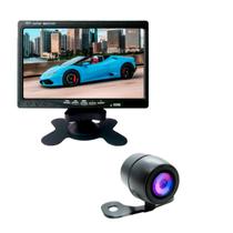 Kit Tela Monitor 7 Polegadas Lcd Imagem Colorida 24V + 1 Câmera de Ré Roadstar
