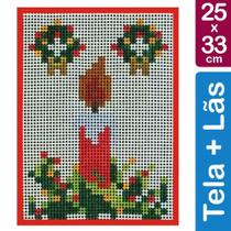 Kit Tela para Bordar 25x33 - 4701 Vela Kit Tela para Bordar 25x33 - 4701 Vela