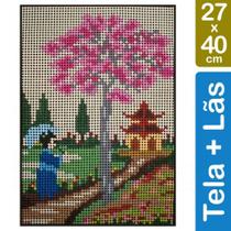 Kit Tela para Bordar 27x40 - 3903 Paisagem Kit Tela para Bordar 27x40 - 3903 Paisagem