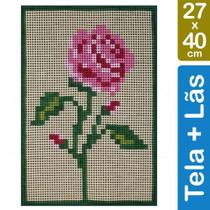 Kit Tela para Bordar 27x40 - 4901 Rosa Kit Tela para Bordar 27x40 - 4901 Rosa
