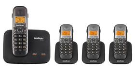 Kit Telefone 2 Linhas Ts 5150 + 3 Ramais Ts 5121 Intelbras