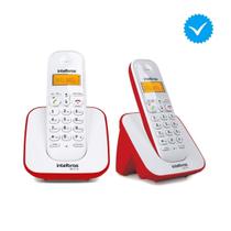 Kit Telefone Sem Fio 1 Ramal Multifuncional Combo Oficial Homologação: 20121300160