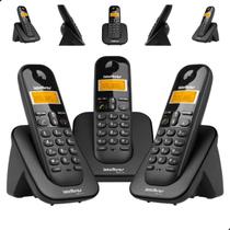Kit Telefone Sem Fio Com 2 Ramal Adicional Ts 3113 Intelbras