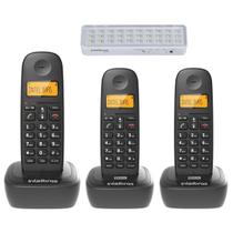 Kit Telefone Sem Fio Digital Ts 2510 Bina 2 Ramal Intelbras