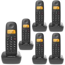 Kit Telefone Sem Fio Digital Ts 2510 Com 5 Ramal Intelbras