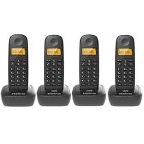 Kit Telefone Sem Fio TS 2510 + 3 Ramais TS 2511 Intelbras