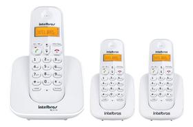 Kit Telefone Sem Fio Ts 3110 + 2 Ramais Ts 3111 Br Intelbras