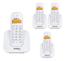 Kit Telefone Sem Fio Ts 3110 + 3 Ramais Ts 3111 Br Intelbras
