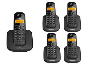 Kit Telefone Sem Fio Ts 3110 + 4 Ramais Ts 3111 Intelbras