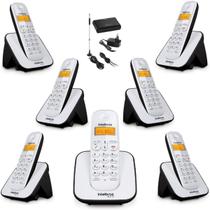 Kit Telefone Ts 3110 Intelbras 6 Ramal Bina Interface Chip Homologação: 20121300160