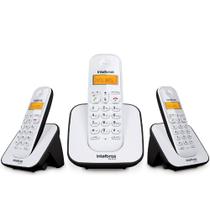 Kit Telefone TS 3110 Intelbras Com extensão Data Hora Alarme