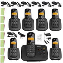 Kit Telefone TS 3130 Com 6 Ramal bina e entrada chip celular