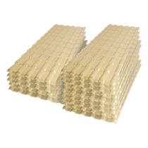 Kit Telhas PVC Plan Afort Marfim 2,42x0,88m 6 Ondas - 15 Unidades