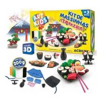 KIT TEMAKERIA 200G EC ST - Massinhas Temakeria Acrilex