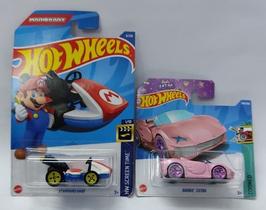 Kit Temático Hot Wheels - Barbie E Mário Kart