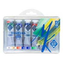 Kit Têmpera Nevskaya Master Class 6 Cores de 18ml