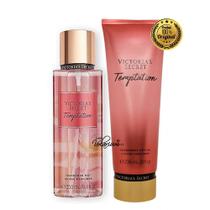 Kit temptation victoria secret creme e colonia body splash original Kit temptation victoria secret creme e colonia body splash original