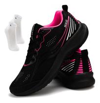 Kit Tenis Academia Esportivo Unisex Leve + Meia De Algodão Kit Tenis Academia Esportivo Unisex Leve + Meia De Algodão