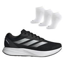 Kit Tênis Adidas Duramo RC Unissex + 3 Pares de Meias