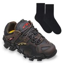 Kit Tênis Bull Terrier Aton Low Masculino + Par de Meia