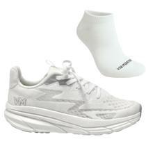 Kit Tênis Casual Feminino Via Marte 261-001-01 e Meia